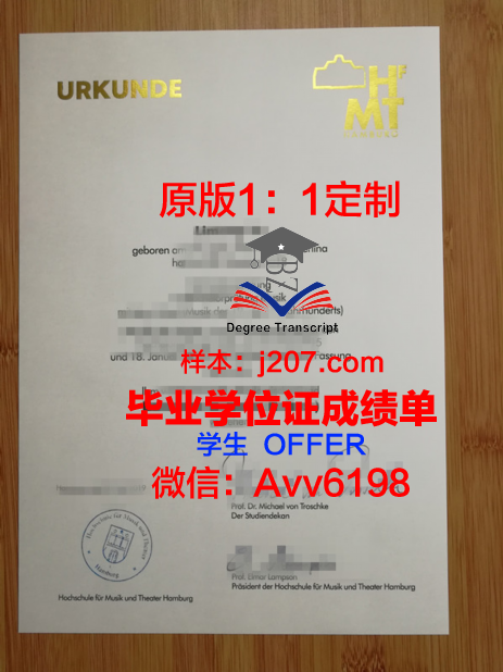 汉堡港口城市大学毕业证成绩单(汉堡港口城市大学怎么样)