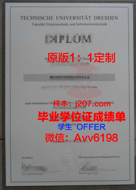 罗兹工业大学毕业证原版(工业大学毕业证书)