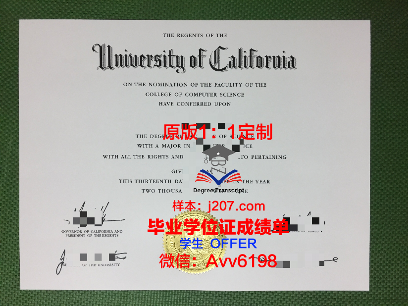 阿伦应用技术大学毕业证成绩单