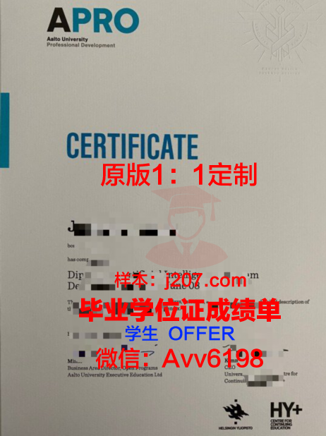 阿尔托大学毕业证长什么样(阿尔托大学本科专业)