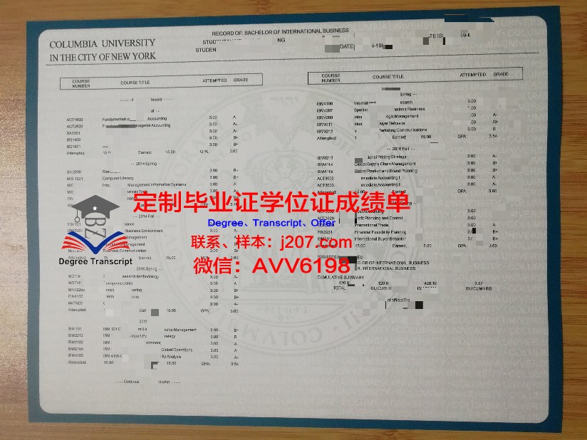 汉院学位成绩单定制是什么意思