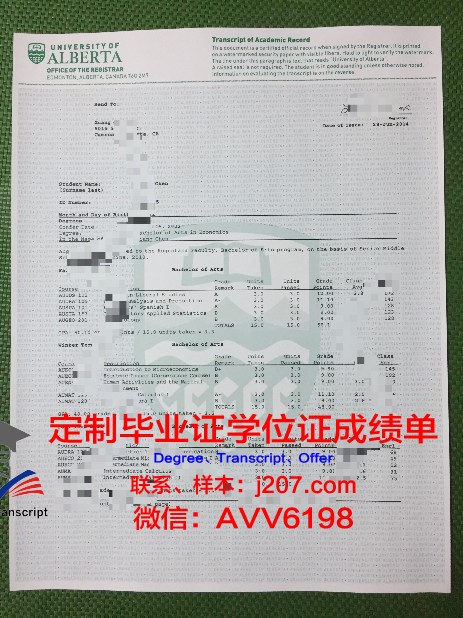 阿尔伯塔艺术设计学院毕业文凭
