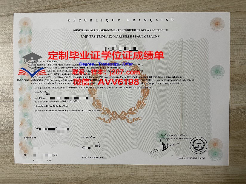 马赛国立高等建筑学院毕业证长什么样(马赛大学本科学费)
