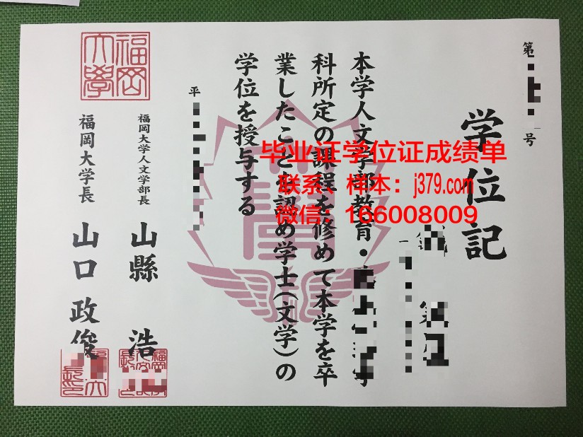福冈国际大学毕业证原版(福冈国际大学怎么样)