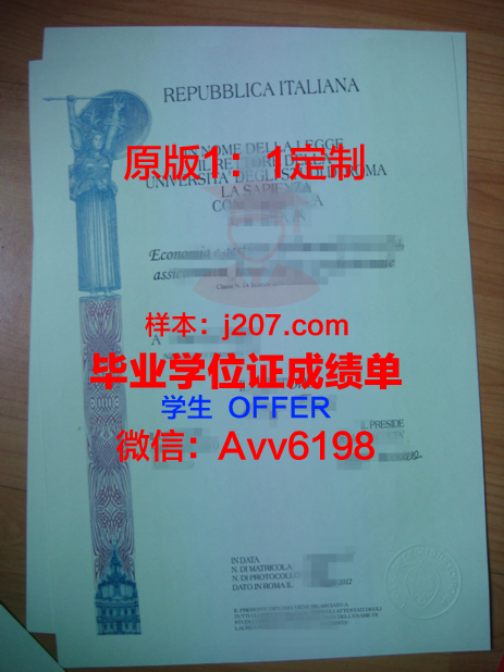 罗马大学毕业学位