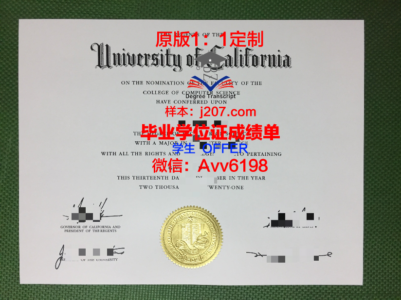 沃尔什大学毕业证图片