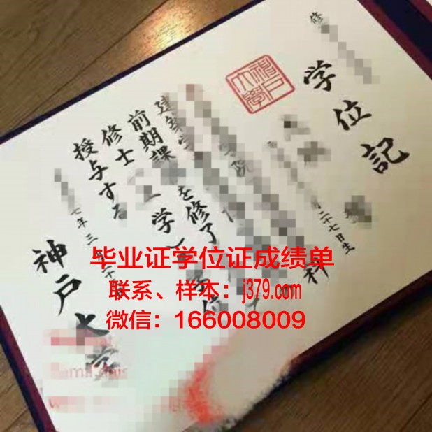 神户大学毕业证书图片大全(神户大学本科)