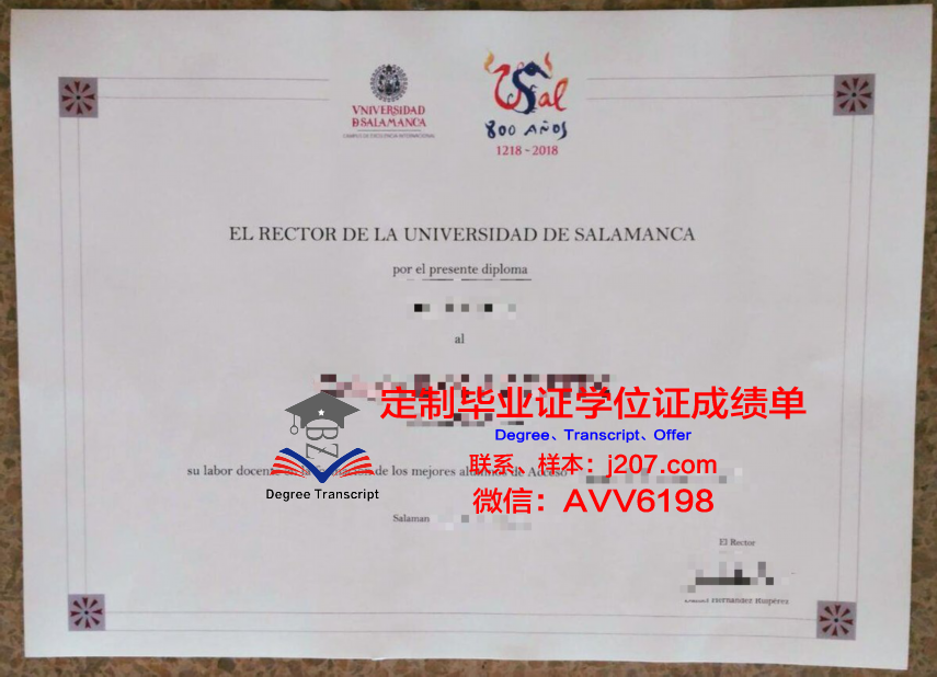 沙卡里姆国立大学diploma证书(沙拉曼卡大学)