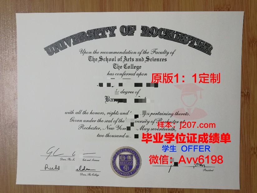 罗切斯特大学证书成绩单(罗切斯特大学奖学金发放比例)