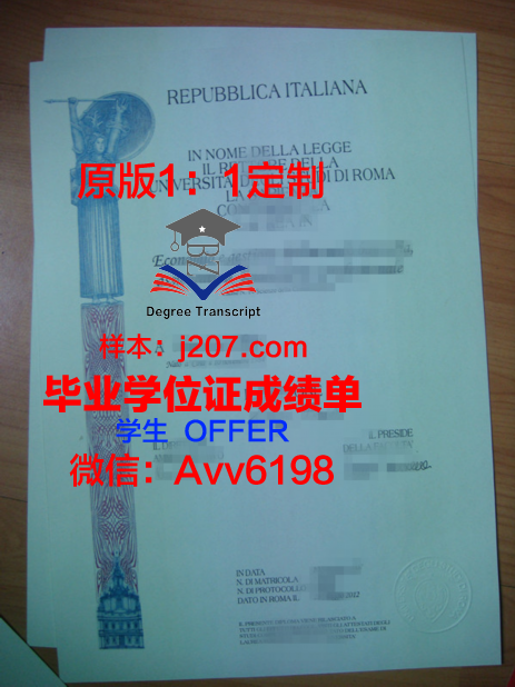 罗马大学毕业证图片高清(罗马大学好吗)