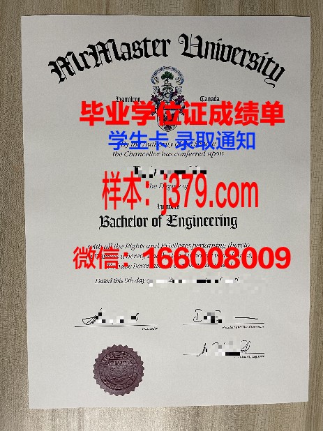 莫瑞麦克学院毕业证样本