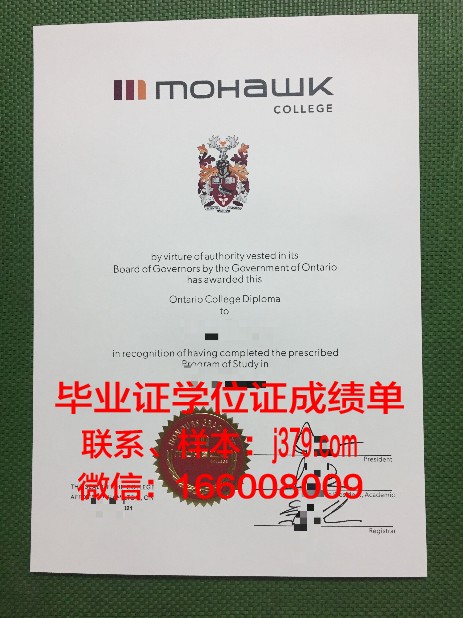 莫霍克应用艺术与技术学院的毕业证都能做(莫霍克是什么意思)
