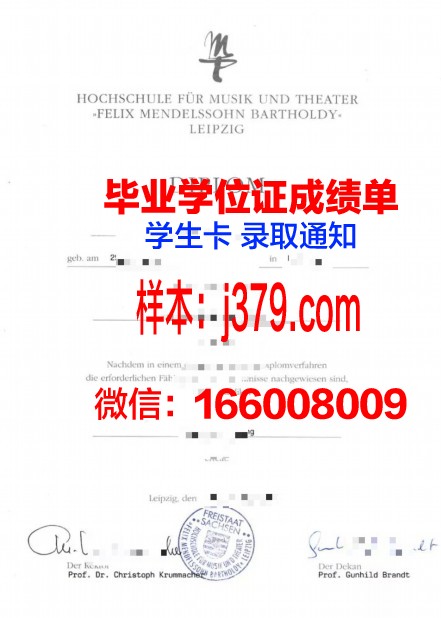 莱比锡技术经济与文化应用技术大学毕业证是什么样子(莱比锡大学有什么专业)