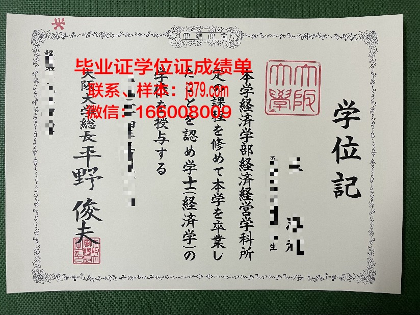 大阪艺术大学毕业证认证成绩单Diploma