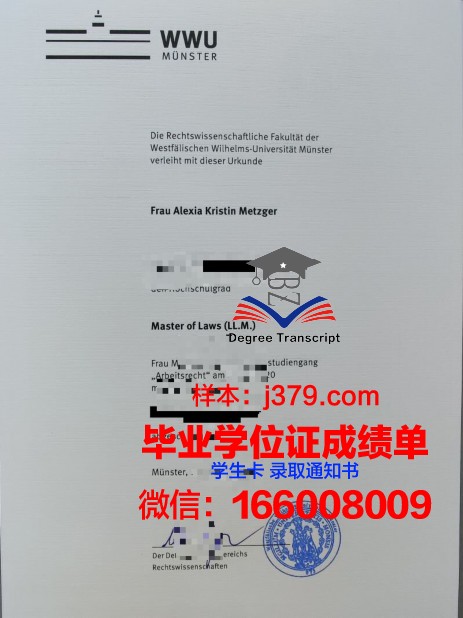 明斯特毕业证成绩单：一段历史的见证