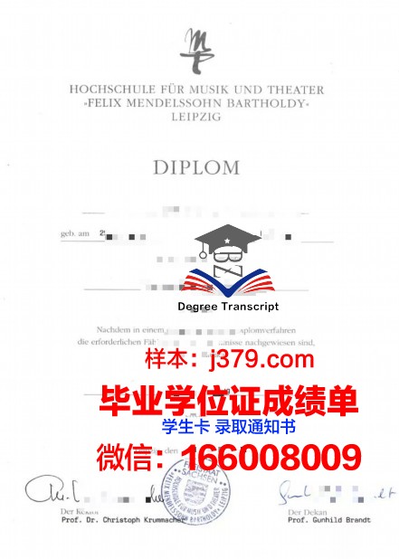 莱比锡技术、经济与文化应用技术大学毕业证成绩单：德国教育质量的见证
