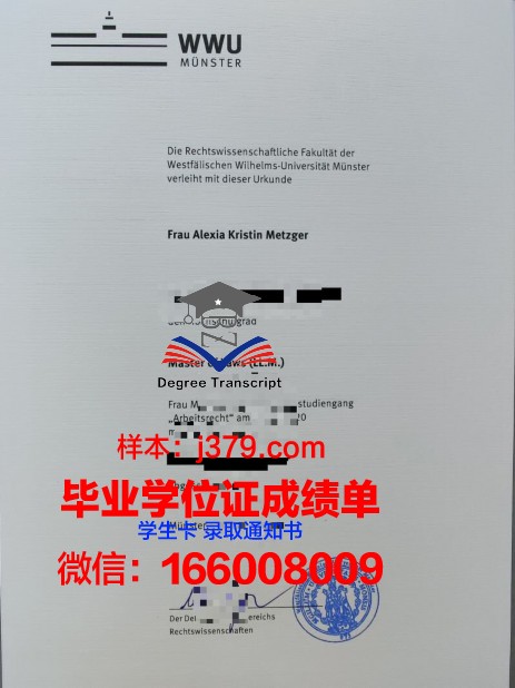 明斯特应用技术大学毕业证：开启职业生涯的金钥匙