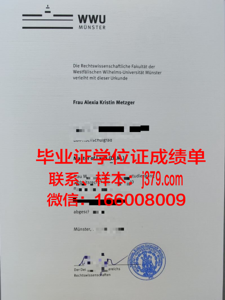 明斯特大学毕业证丢失(明斯特大学毕业证丢失怎么补办)