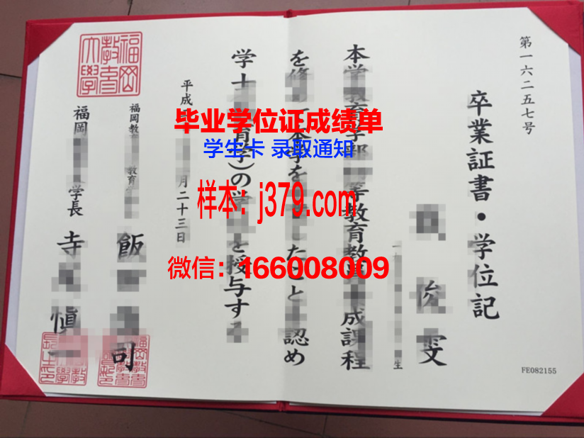 福冈国际大学毕业证案例(福冈大学留学)
