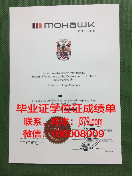 莫霍克应用艺术与技术学院毕业证是什么样呢(莫霍克公司简介)