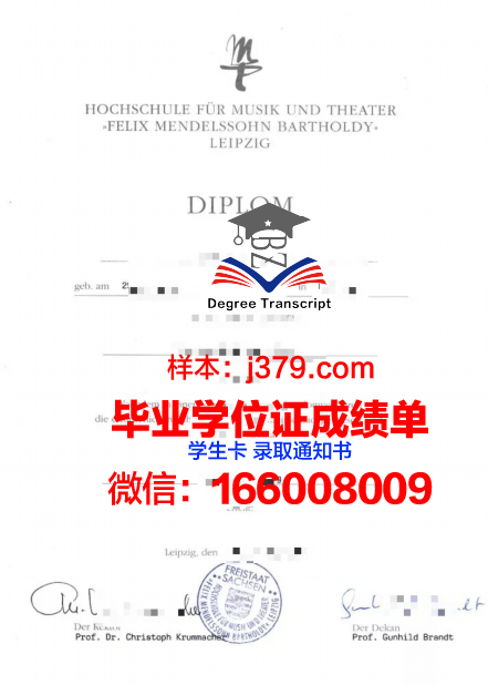 莱比锡音乐和戏剧学院硕士毕业证书样本(莱比锡大学硕士申请条件)