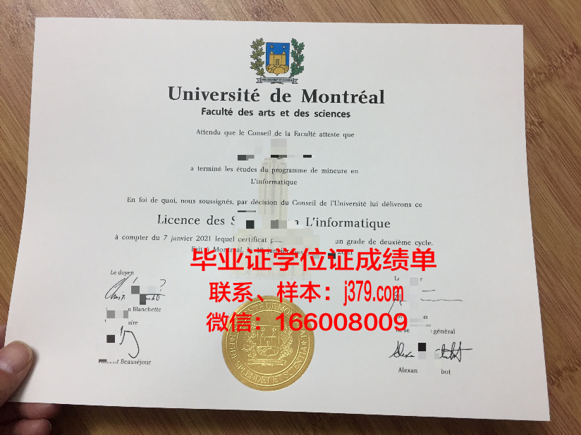 蒙特埃里森大学博士毕业证书(蒙特利尔大学博士申请)