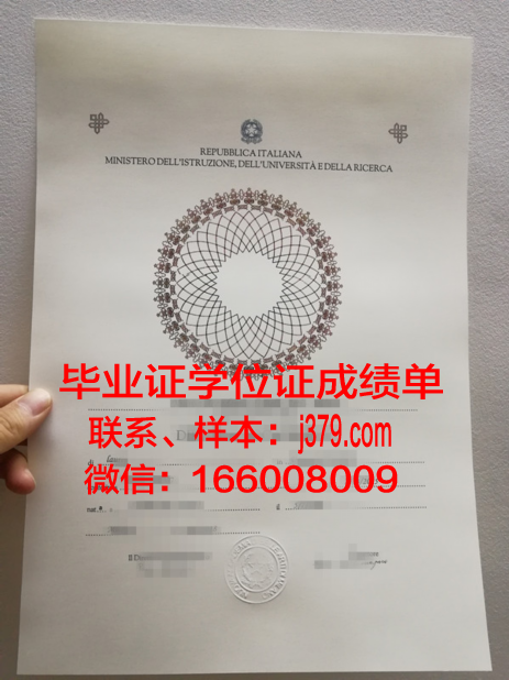 西兰商务与技术学院硕士毕业证书样本