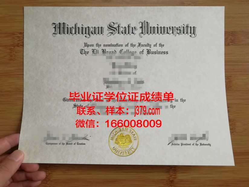 维萨里斯学院硕士毕业证书样本(维萨亚斯州立大学)