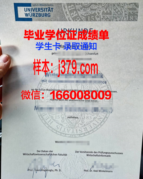 维尔茨堡-施韦因富特应用技术大学毕业证案例(德国施韦因富特简介)
