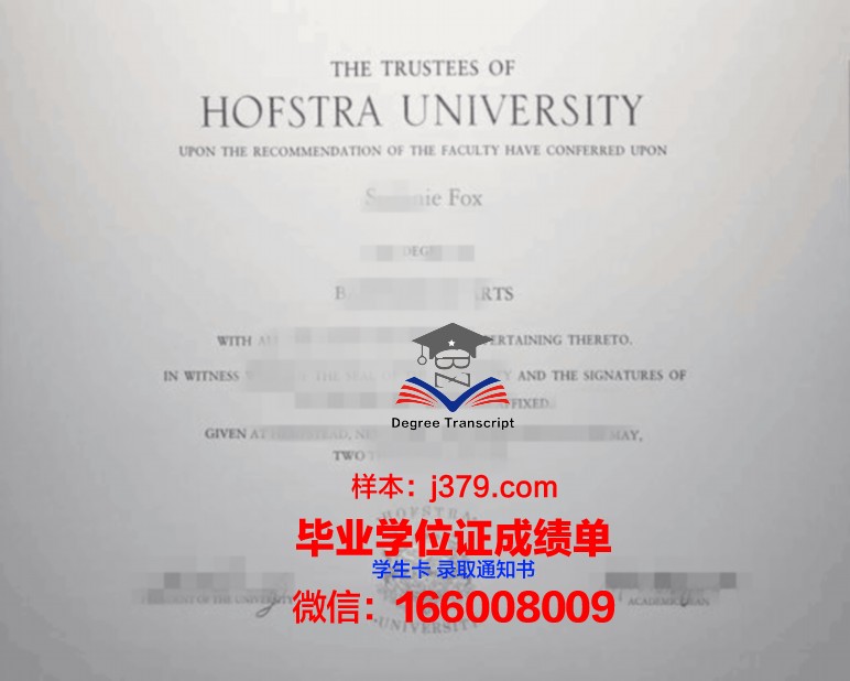 霍夫应用技术大学毕业证高清图(霍夫应用科学大学)