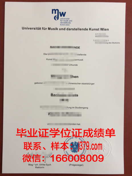 维也纳理工大学毕业证图片(维也纳大学毕业难度)