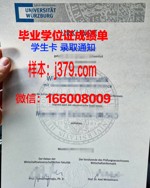 维尔茨堡-施韦因富特应用技术大学毕业证：一份国际认可的学术荣耀