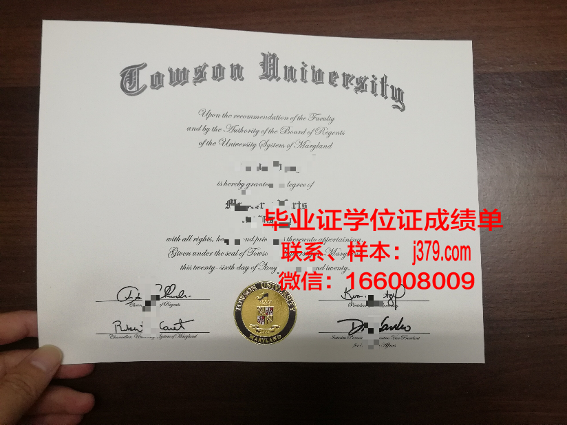 陶森大学毕业证：开启未来之门的钥匙