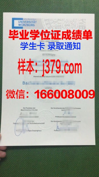 维尔茨堡大学几年可以毕业证(维尔茨堡大学相当于国内什么大学)
