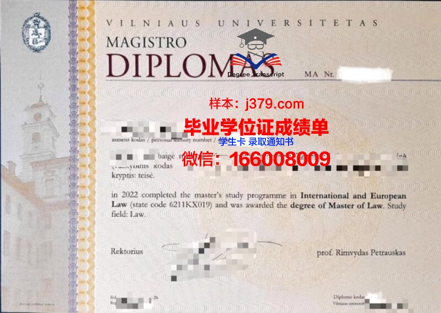 维尔纽斯格迪米纳斯技术大学毕业证什么样子(维尔纽斯美术学院)