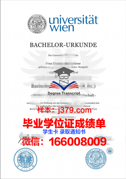 维也纳大学毕业证书模板(维也纳大学毕业证书模板电子版)